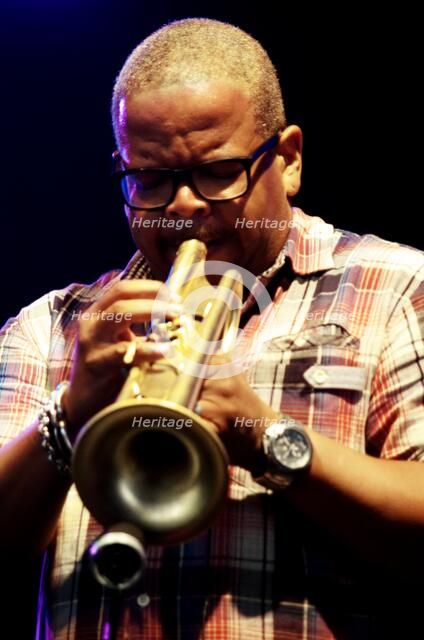 Terence Blanchard, Love Supreme Jazz Festival, Glynde, East Sussex.  Artist: Brian O'Connor