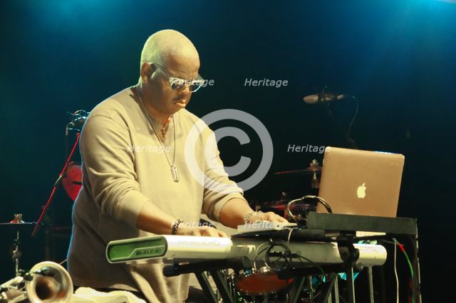 Terence Blanchard, Love Supreme Jazz Festival, Glynde Place, East Sussex, 2015.  Artist: Brian O'Connor.