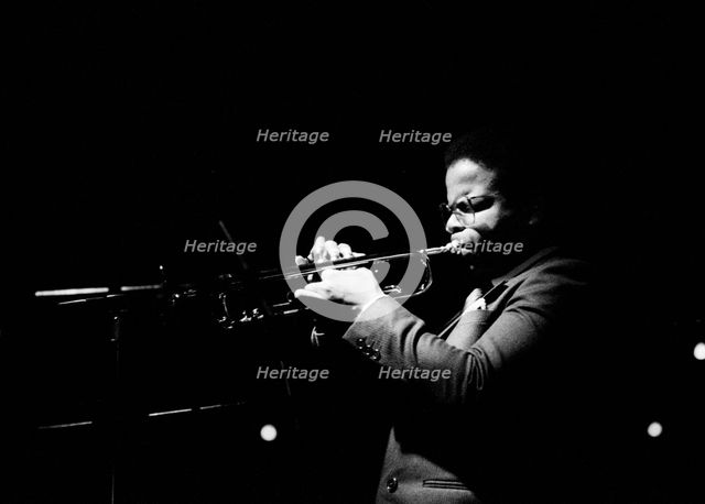Terence Blanchard, Ronnie Scott's, Soho, London, April, 1984.   Artist: Brian O'Connor.