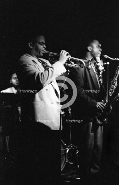Terence Blanchard, Ronnie Scott's, Soho, London, March, 1993.   Artist: Brian O'Connor.