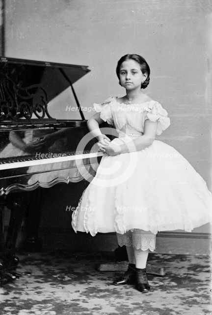 Teresa Cavens, between 1855 and 1865. Creator: Unknown.
