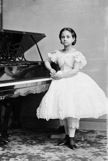 Teresa Cavens, between 1855 and 1865. Creator: Unknown