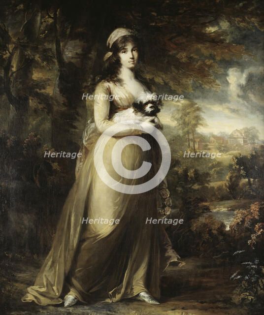 Teresa Vandoni, Italian Singer at the Royal Opera, Stockholm, 1797. Creator: Carl Fredrik von Breda.