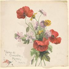 Terme di Caracalla, Roma, 1892. Creator: Marietta Minnigerode Andrews