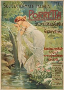 Terme di Porretta, c1906. Creator: Villa, Aleardo (1865-1906)