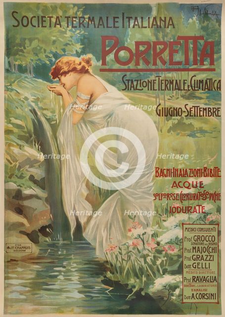 Terme di Porretta, c1906. Creator: Villa, Aleardo (1865-1906).