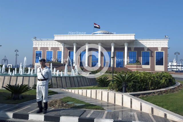 Terminal Building, Alexandria, Egypt, 2007. Creator: Ethel Davies.