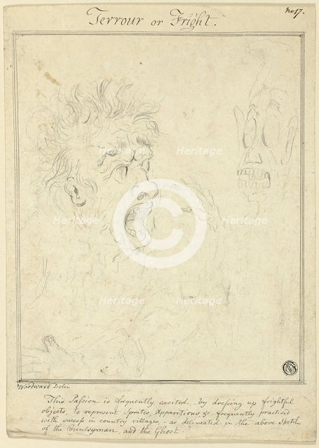 Terror or Fright, n.d. Creator: George Moutard Woodward.
