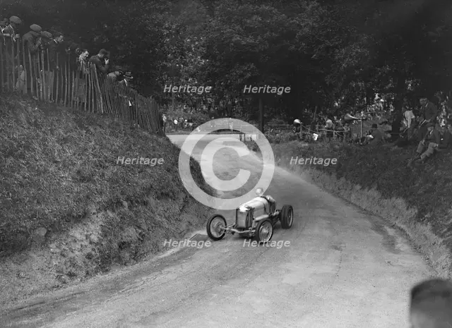 'Terror', Frazer-Nash of RGJ Nash, MAC Shelsley Walsh Hill Climb, Worcestershire, 1932. Artist: Bill Brunell.
