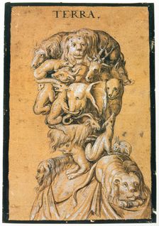 Terra ('Land'), c1600. Artist: Anon