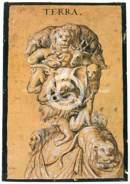 'Terra' ('Land'), c1600. Artist: Anon