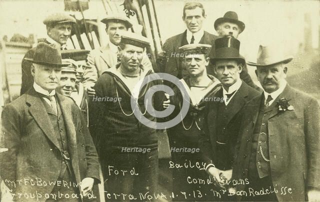 Terra Nova, Antartic Expedition, 1 July, 1913	. Creator: Unknown.