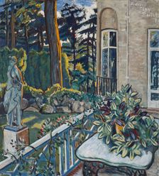 Terrace Garden, 1931. Creator: Frederic C. Bartlett