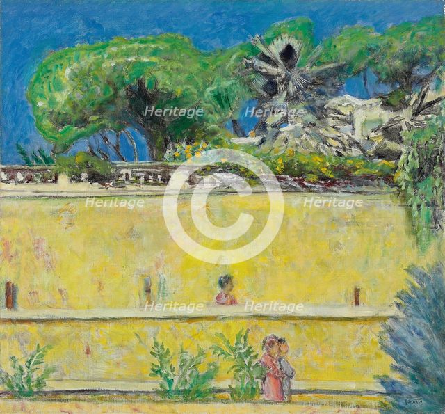 Terrace in the South (Terrasse dans le Midi) , c. 1925. Creator: Bonnard, Pierre (1867-1947).
