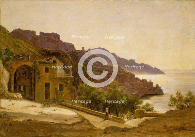Terrace near Amalfi, 1833. Creator: Thomas Fearnley.