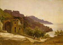 Terrace near Amalfi, 1833. Creator: Thomas Fearnley