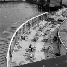 Terrace of the Royal Festival Hall, Belvedere Road, South Bank, London, c1951-c1965. Artist: SW Rawlings