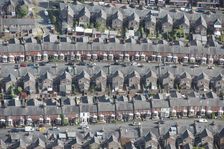 Terraced housing, York, North Yorkshire, 2014. Creator: Historic England Staff Photographer