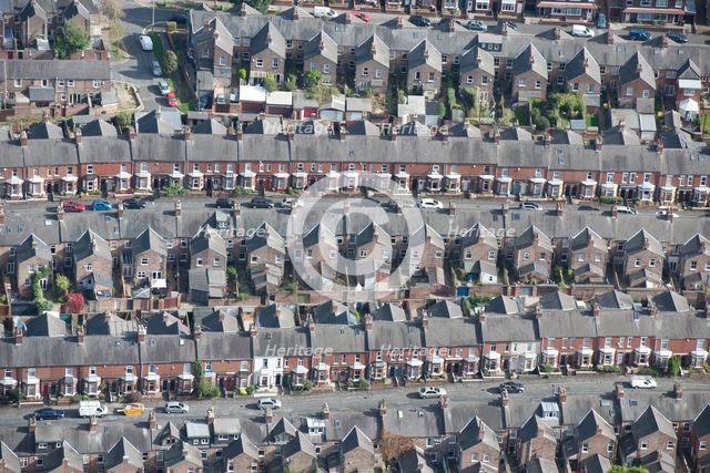 Terraced housing, York, North Yorkshire, 2014. Creator: Historic England Staff Photographer.