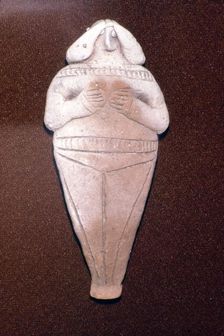 Terracotta Astarte or Ishtar figure, Third Dynasty of Ur, c2100 BC