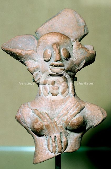 Terracotta female figure, Indus Valley, Mohenjo-Daro, 2500-2000 BC. Artist: Unknown