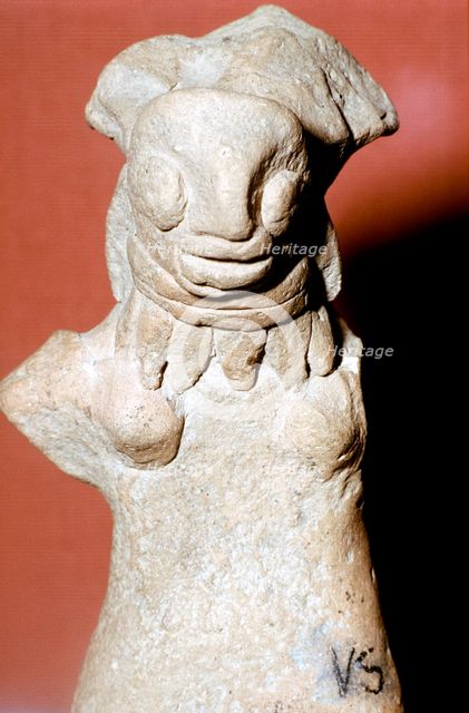 Terracotta female figure, Indus Valley, Mohenjo-Daro, 2500-2000 BC. Artist: Unknown