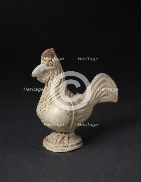 Terracotta figure of a cock, 2nd century. Artist: Unknown.