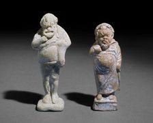 Terracotta figurines of a comic male actors, 4th-3rd century BC