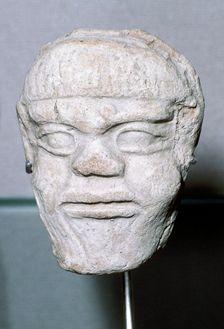 Terracotta head, Susa, 2nd millenium BC