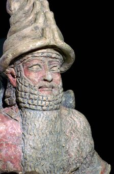 Terracotta statue of a great god from Ur