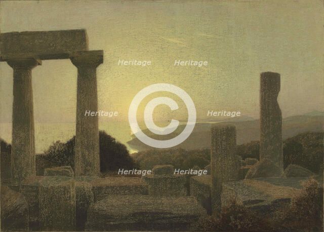 Terre antique. Egine, 1903. Creator: Ménard, Émile-René (1862-1930).