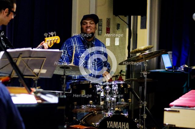 Terreon Gully, Watermill Jazz Club, Dorking, Surrey, Jan 2016. Artist: Brian O'Connor.