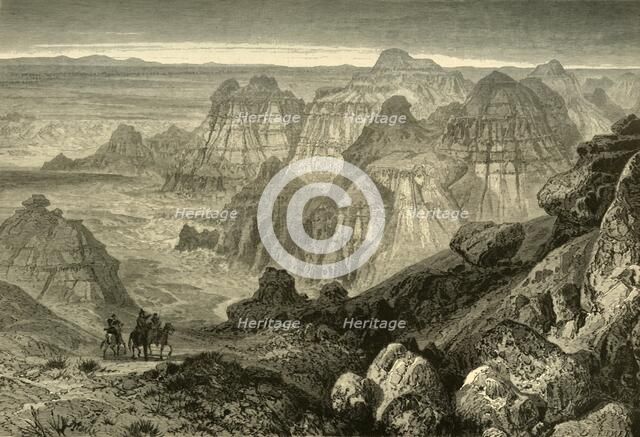 'Terres Mauvaises, Utah', 1874.  Creator: John Filmer.