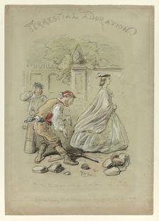 Terrestrial Adoration, n.d. Creator: Hablot Knight Browne