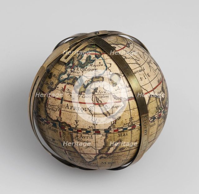 Terrestrial Globe, 1720.