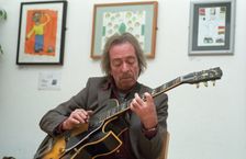 Terry Smith, Cafe Opera, Croydon, London, Feb 2004. Creator: Brian O'Connor