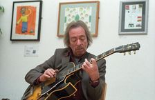 Terry Smith, Cafe Opera, Croydon, London, Feb 2004. Creator: Brian O'Connor