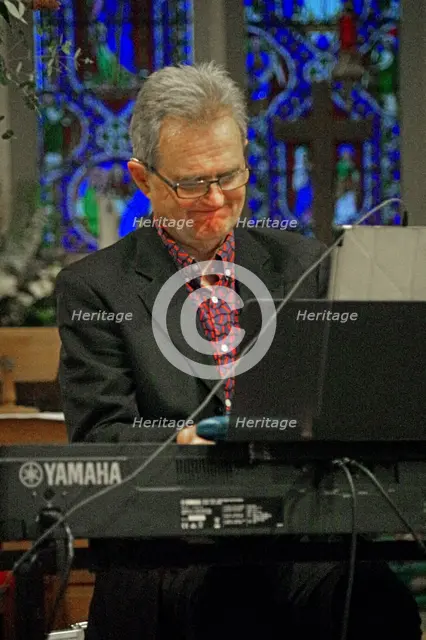 Terry Seabrook, St Andrews Church, Hove, East Sussex, 14 Oct 2022. Creator: Brian O'Connor.