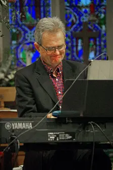 Terry Seabrook, St Andrews Church, Hove, East Sussex, 14 Oct 2022. Creator: Brian O'Connor