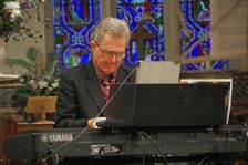 Terry Seabrook, St Andrews Church, Hove, East Sussex, 14 Oct 2022. Creator: Brian O'Connor
