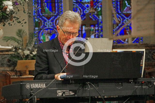 Terry Seabrook, St Andrews Church, Hove, East Sussex, 14 Oct 2022. Creator: Brian O'Connor.