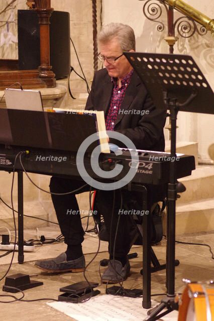 Terry Seabrook, St Andrews Church, Hove, East Sussex, 14 Oct 2022. Creator: Brian O'Connor.