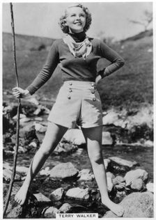 Terry Walker, American film actress, c1936-c1939