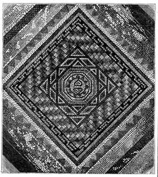 Tesselated Roman Pavement at Dorchester, 1858. Creator: Unknown