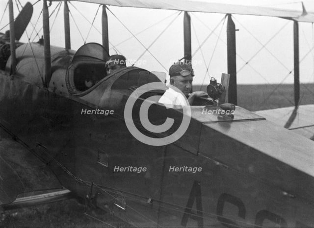 Test pilot and engineer, USA, 1920.  Creator: Unknown.