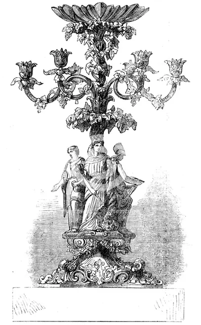 Testimonial presented on Wednesday last to Alderman and Mrs. Finnis, 1858. Creator: Unknown.