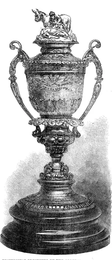 Testimonial presented by the Admiralty to M. and Mdme. Legrand of Cordova, 1861. Creator: Unknown