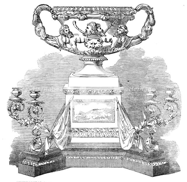 Testimonial presented to Major-General Windham, 1857. Creator: Unknown.