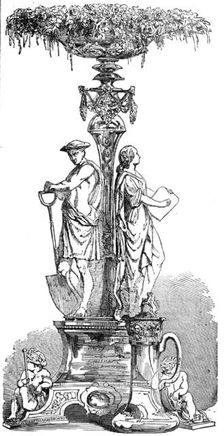 Testimonial presented to Mr. C. A. Saunders, Great Western Railway, 1856. Creator: Unknown