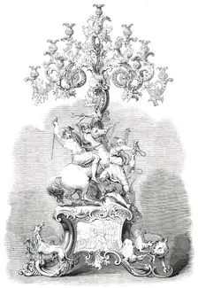 Testimonial presented to the Marquis of Tweeddale, K.T. and C.B., 1850. Creator: Unknown